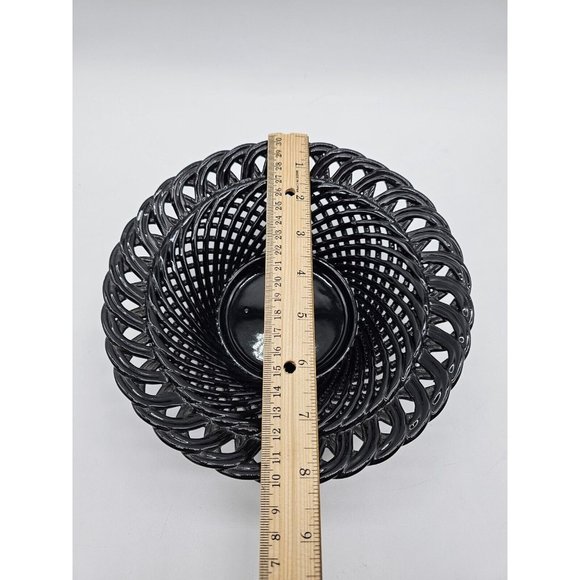 Rosenthal Netter Basket Weave Ceramic Candy Dish With Cover Made In Italy MCM - Picture 10 of 16